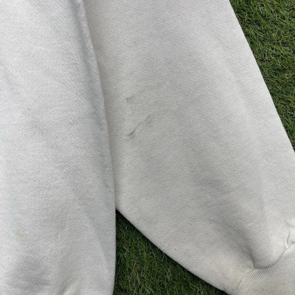 Vintage Dallas Cowboys Sweatshirt Mens Large Football White NFL Looney Tunes 90s
